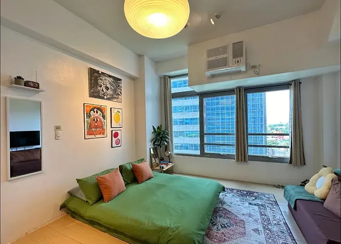 Studio In Eastwood Fast Wifi Free Pool Use 公寓 马尼拉